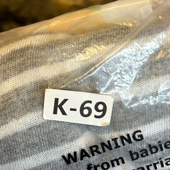 5 for $25🔥Small GAP Striped Grey & White Pull On Elastic Drawstring Waist Skirt - Picture 6 of 6